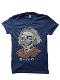 Albert Einstein Navy Blue T-Shirt Hoodie, Sweatshirt | CoreVibeTees.com
