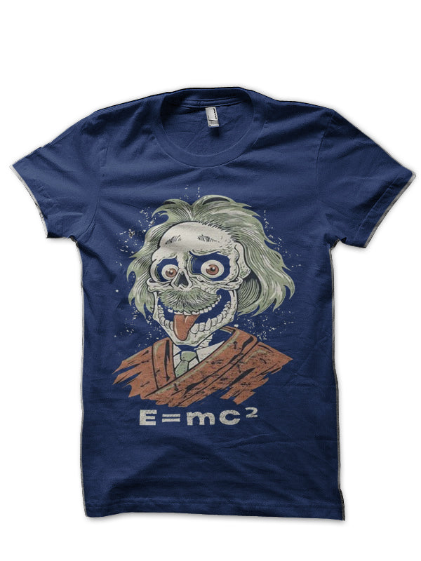Albert Einstein Navy Blue T-Shirt Hoodie, Sweatshirt | CoreVibeTees.com