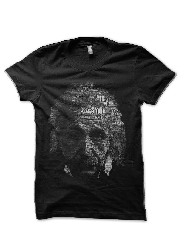 Albert Einstein Black T-Shirt Style001 Hoodie, Sweatshirt | CoreVibeTees.com