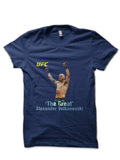 Alexander Volkanovski Navy Blue T-Shirt Style001 Hoodie, Sweatshirt | CoreVibeTees.com
