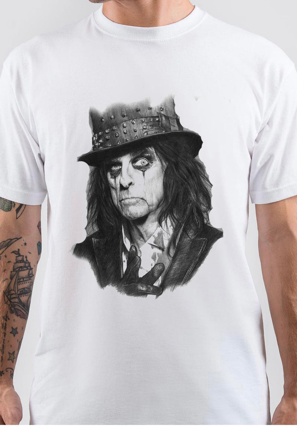 Alice Cooper Art T-Shirt Style001 Hoodie, Sweatshirt | CoreVibeTees.com