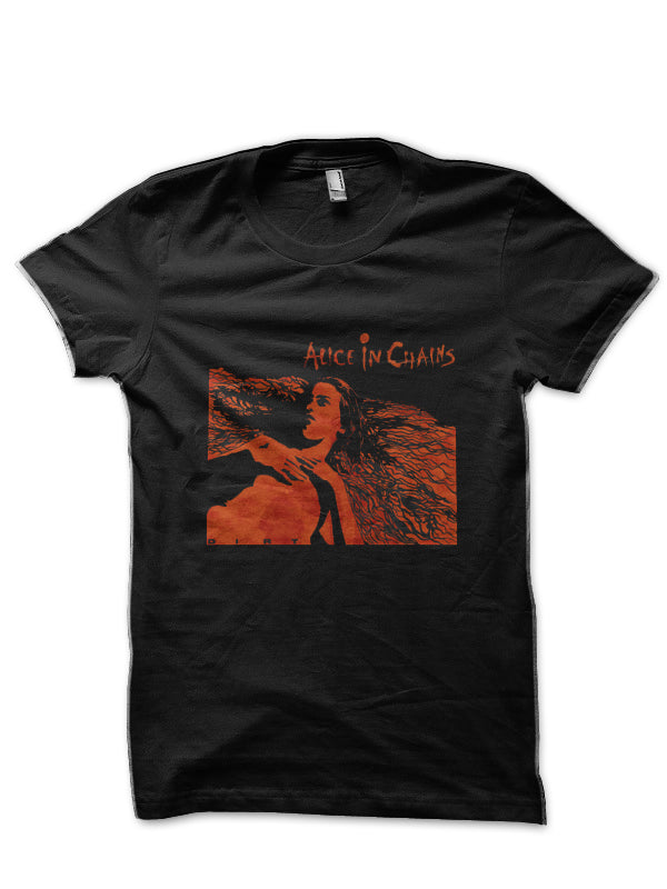Alice In Chains Black T-Shirt Style009 Hoodie, Sweatshirt | CoreVibeTees.com