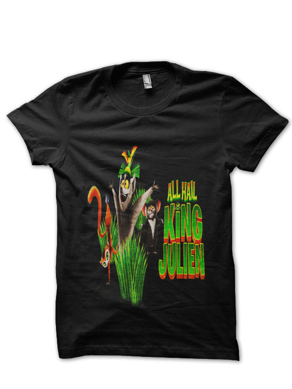 All Hail King Julien T-Shirt Hoodie, Sweatshirt | CoreVibeTees.com