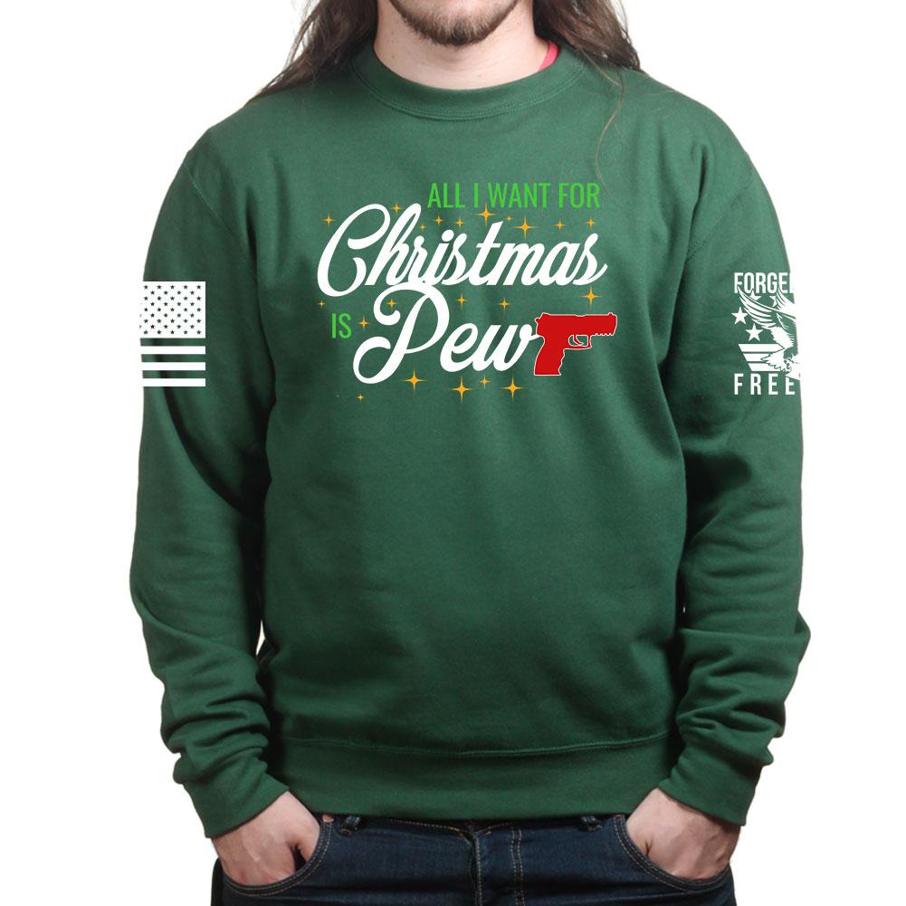 All I Want For Christmas Is Pew Sweatshirt T-Shirts, Hoodie | CoreVibeTees.com (Image 3)