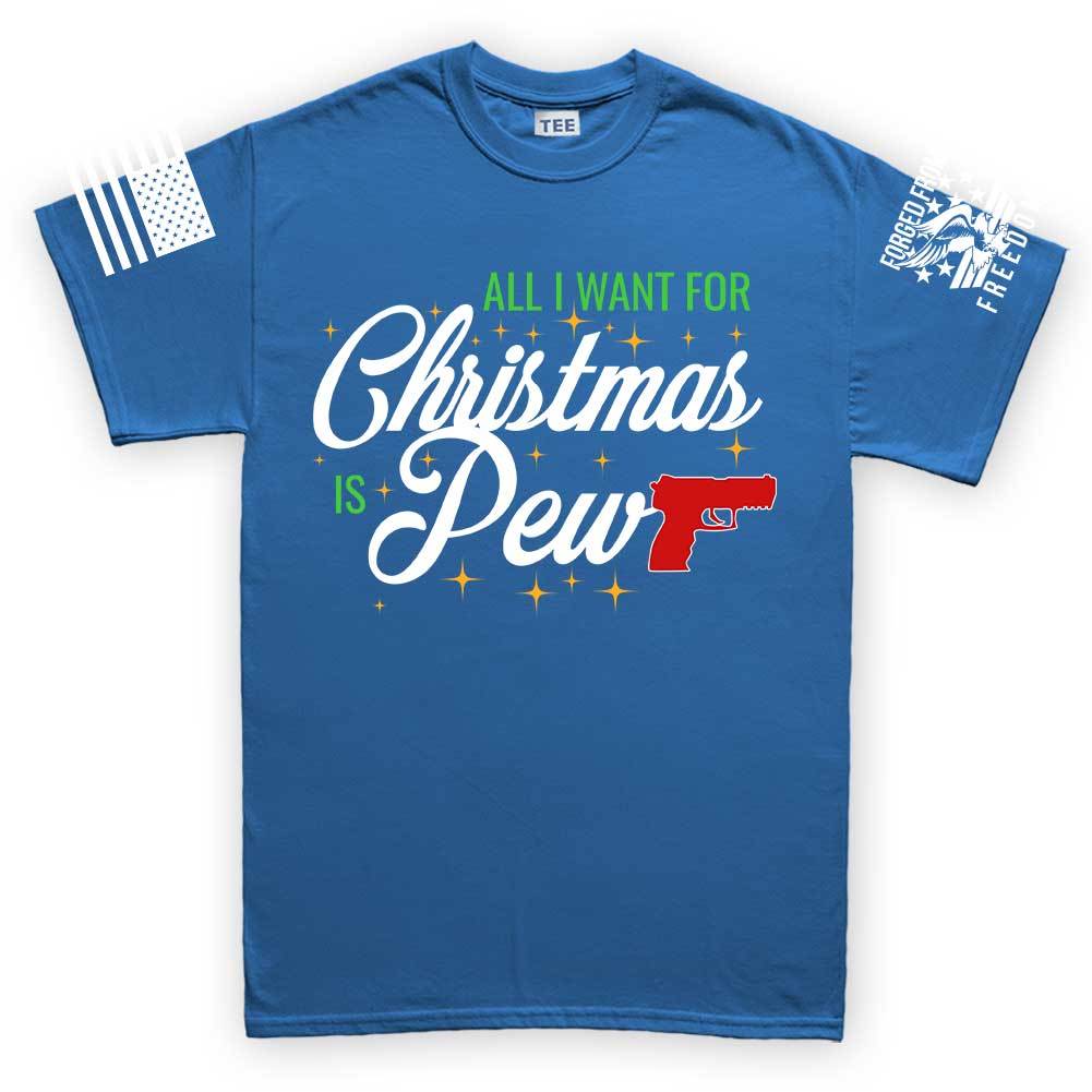All I Want For Christmas Is Pew Men's T-shirt Hoodie, Sweatshirt | CoreVibeTees.com (Image 4)