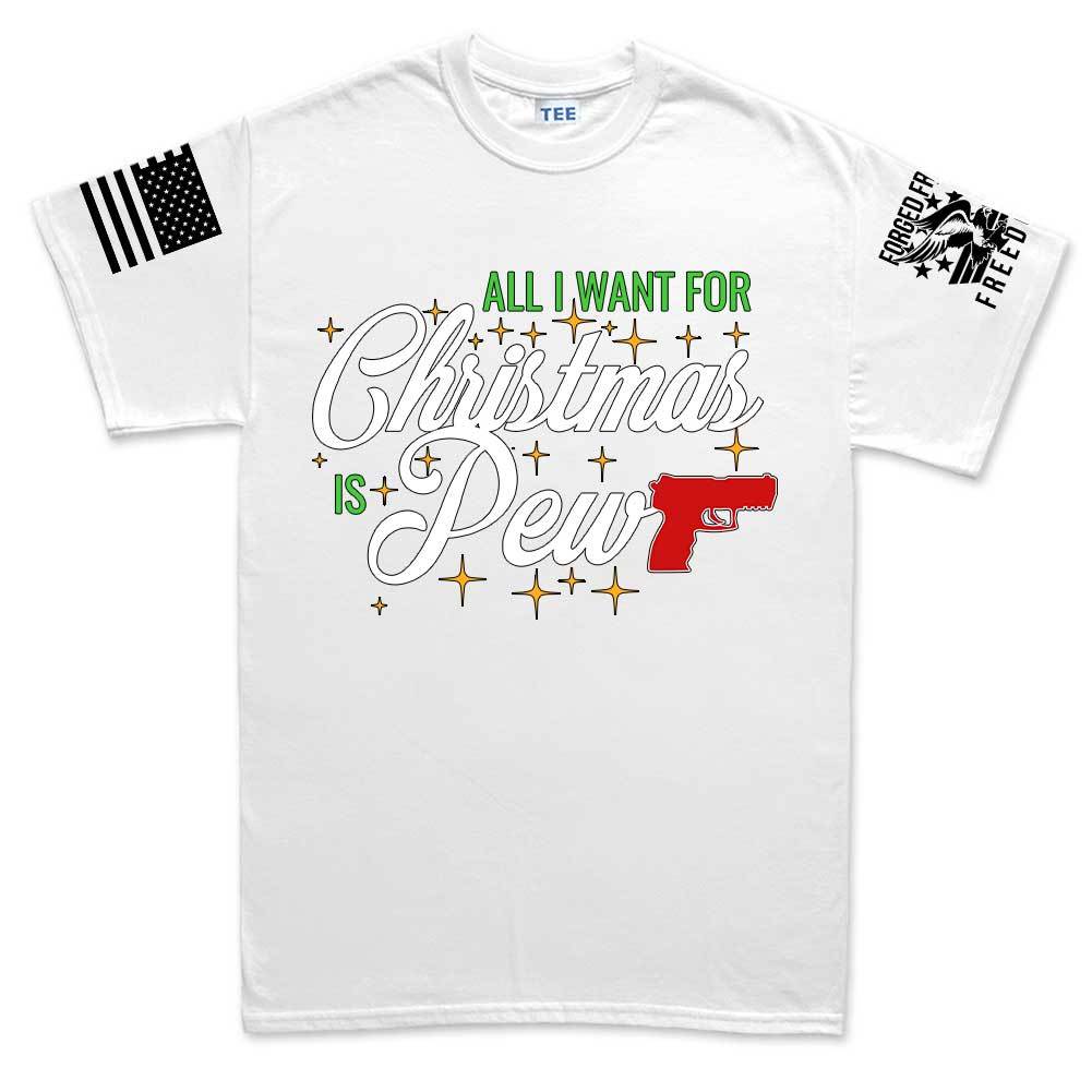 All I Want For Christmas Is Pew Men's T-shirt Hoodie, Sweatshirt | CoreVibeTees.com (Image 5)