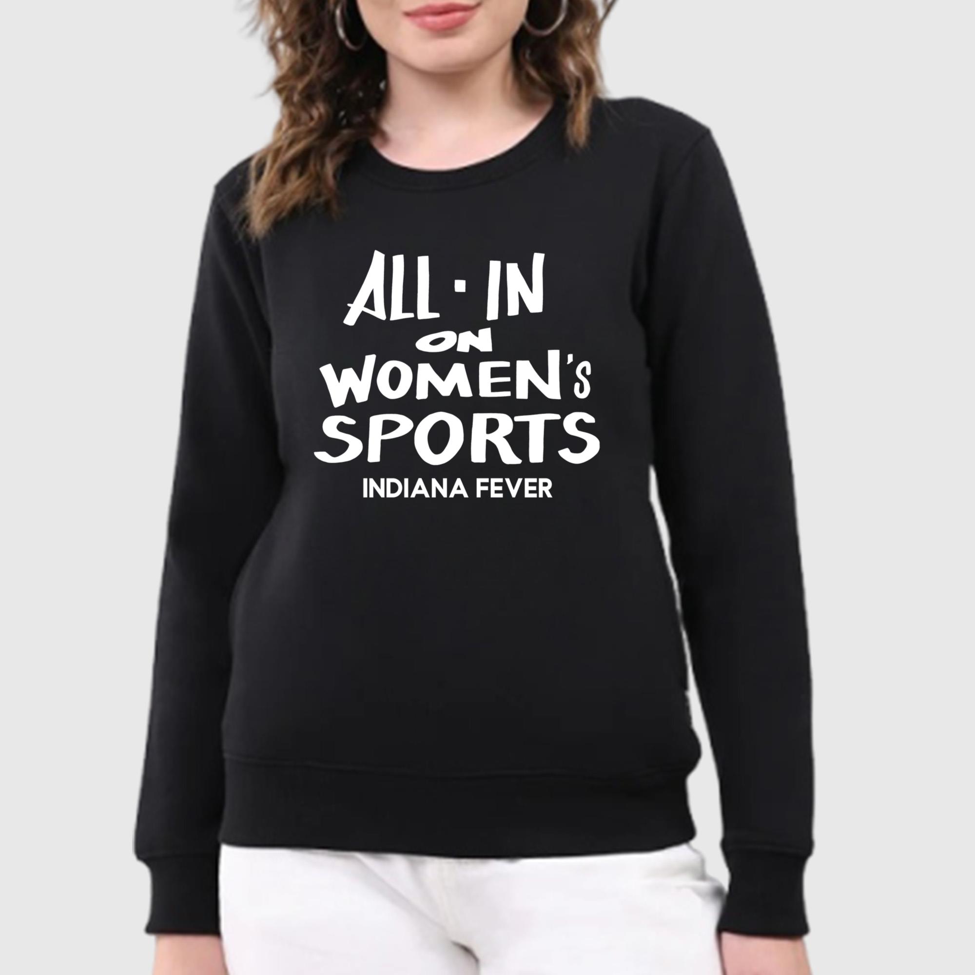 Indiana Fever All In On Women’s Sports Shirt