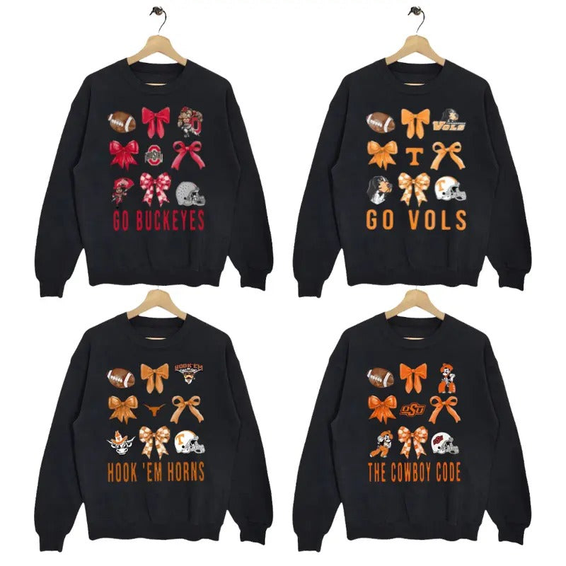 All Teams NCAA Collection Unisex Crewneck Sweatshirt, Graphic Team Collection Sweatshirt, Gift For NCAA Fans, Unisex Sweatshirt