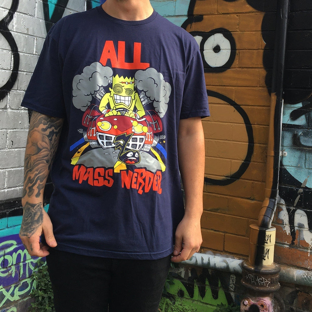 Mass Nerder Tee (Navy) Hoodie, Sweatshirt | CoreVibeTees.com (Image 2)