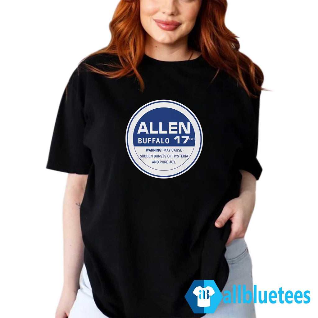 Allen Buffalo 17 Hysteria And Pure Joy Shirt