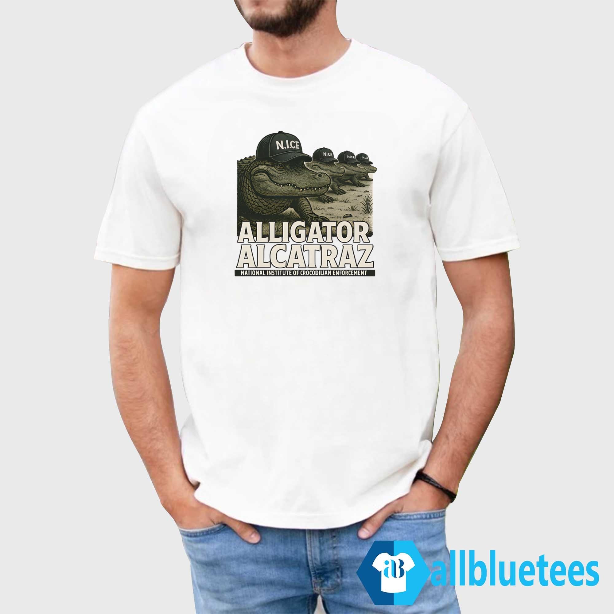 Alligator Alcatraz National Institute Of Crocodilian Enforcement Shirt