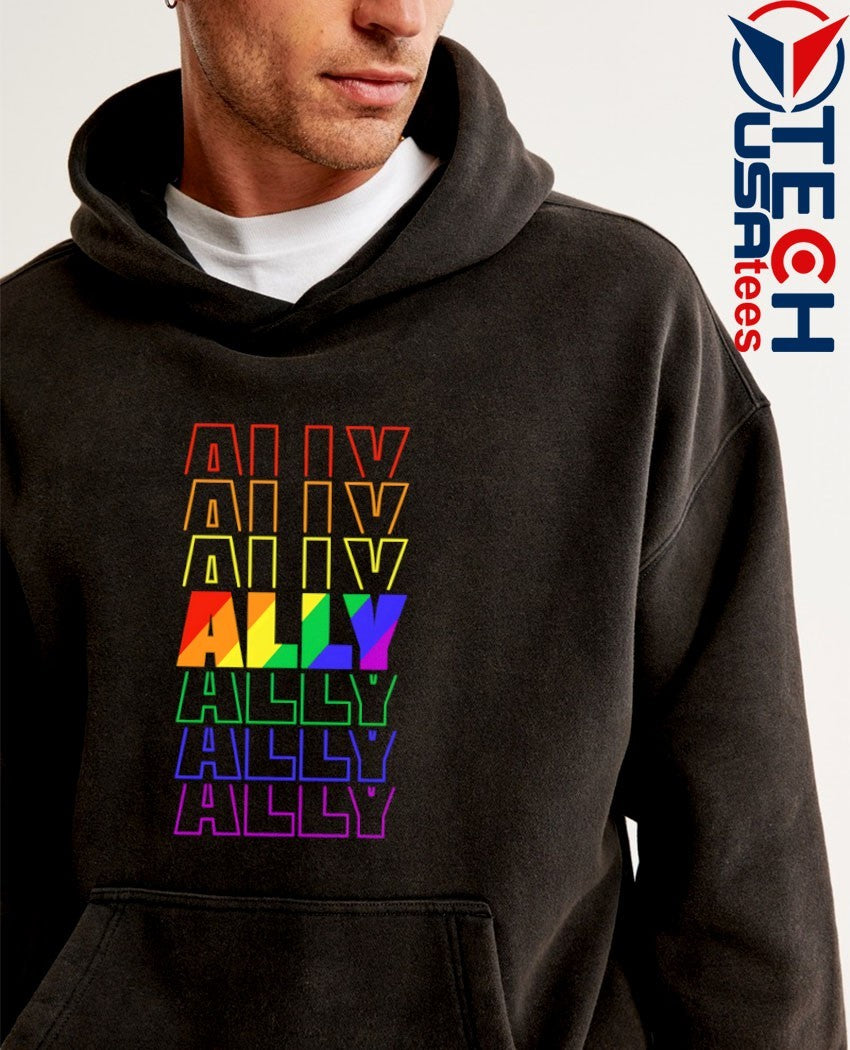 Ally LGBT repeat shirt