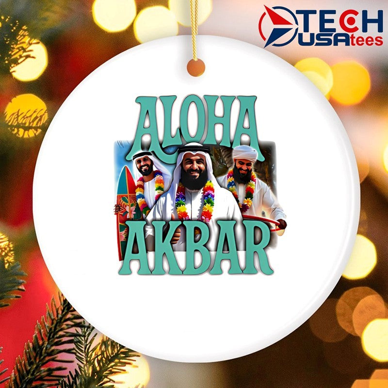 Aloha Akbar graphic shirt