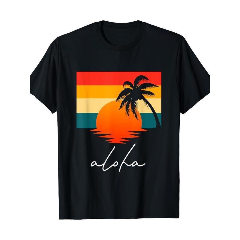 Aloha Hawaii T-shirt -100% cotton Made in USA