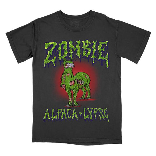 Alpaca-Lypse - Comfort Colors Graphic Tee Casual Clothing