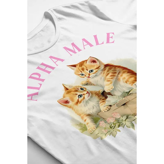 Alpha Male Cat T-shirt Funny Kitten Shirt Oddly Specific Cottagecore Aesthetic Offensive Ironic Sarcastic Shirts That Go Hard  sweater and hoodie