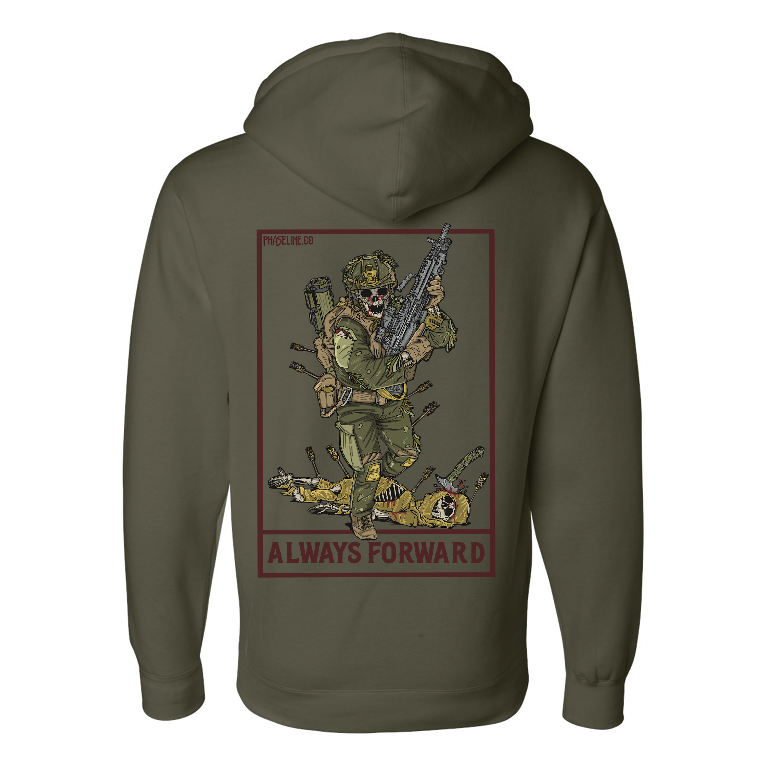 Always Forward Hoodie T-Shirts, Sweatshirt | CoreVibeTees.com (Image 3)