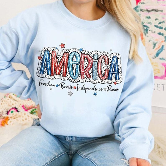 America Dalmatian Shirt, Dalmatian Dots Shirt, 4th Of July Shirt, Freedom Brave Indepence Power, Independence Day Shirt, USA Shirt, America 1776 Shirt  T-shirt, sweater and Hoodie