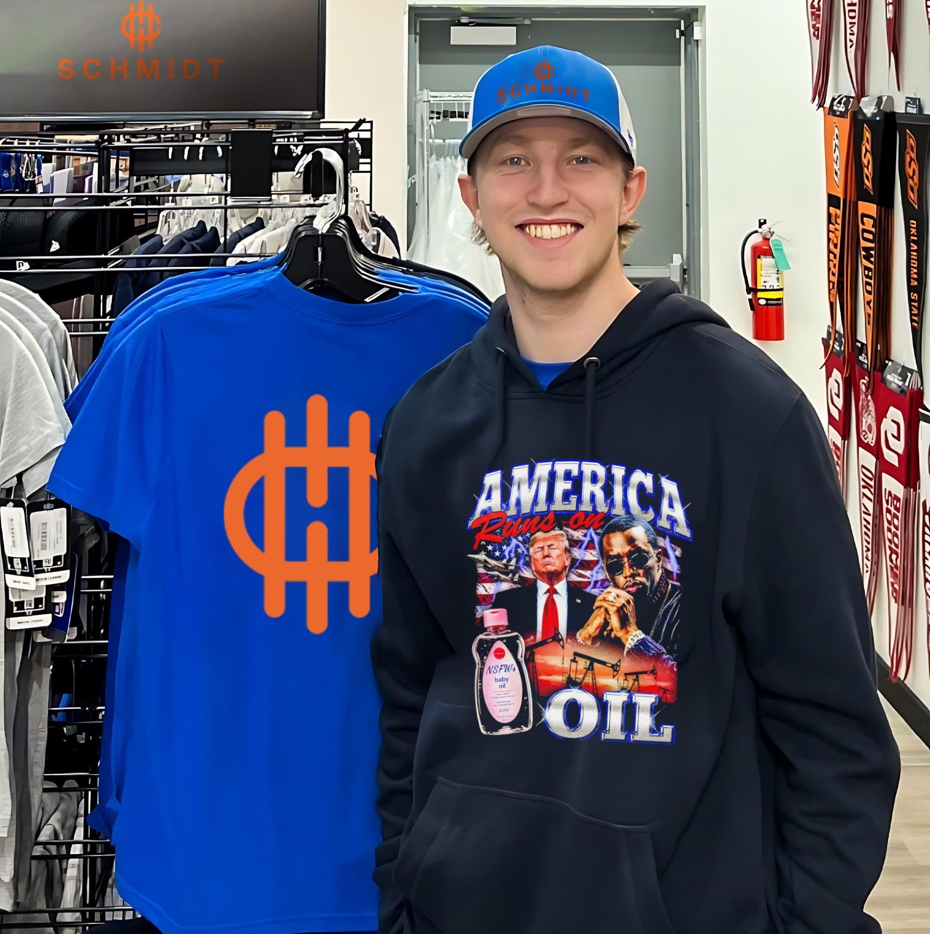 America Runs on Oil Trump Diddy shirt