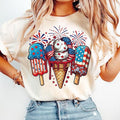 America Tastes Like Freedom T-Shirt, America Shirt, Ice cream T-Shirt, American Girly T-Shirt, America T-Shirt, 4th of...