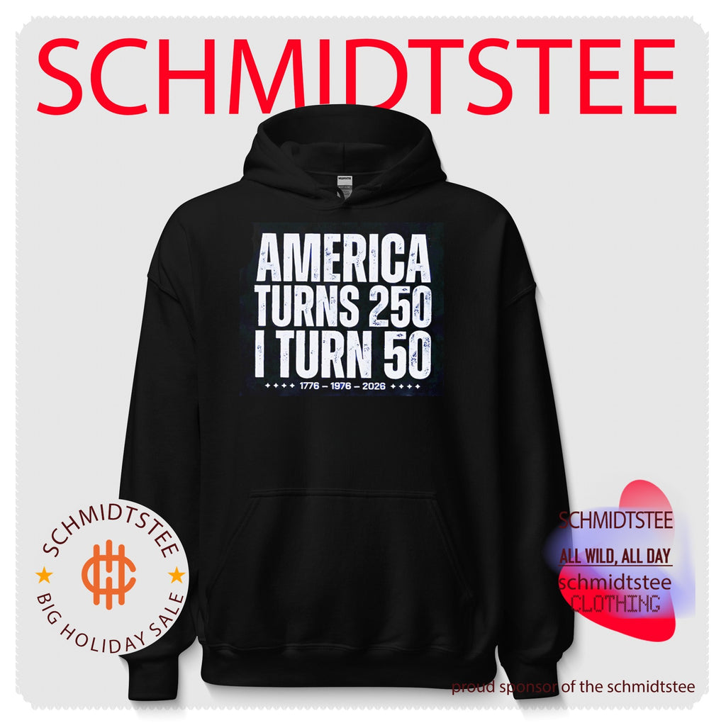 America turns 250 I turn 50 1776-1976-2026 shirt