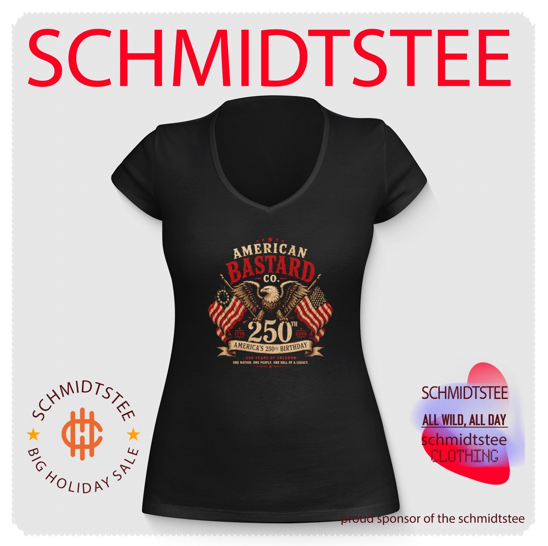 American Bastard Co American’s 250th Birthday shirt