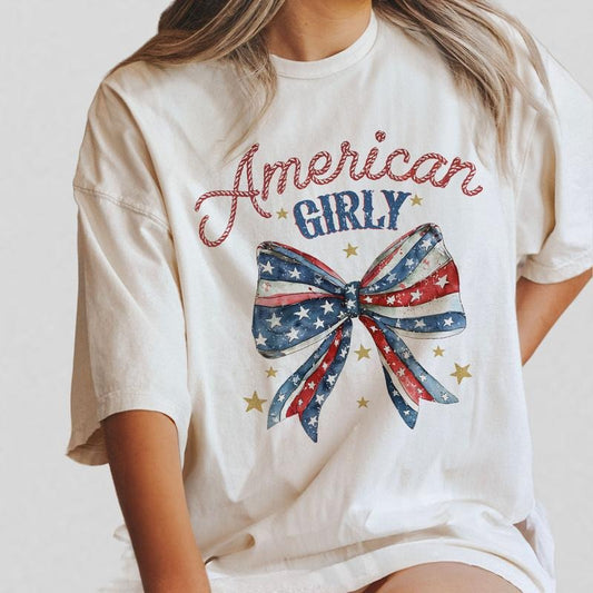 American Girly Shirt, 4th Of July American Shirts, 1776 America T-Shirt, Fourth Of July Tee, Independence Day Shirt, Retro 4th Of July Outfits, American Tee, Independence Day Parade Outfits, 4th Of July Coquette Women Top