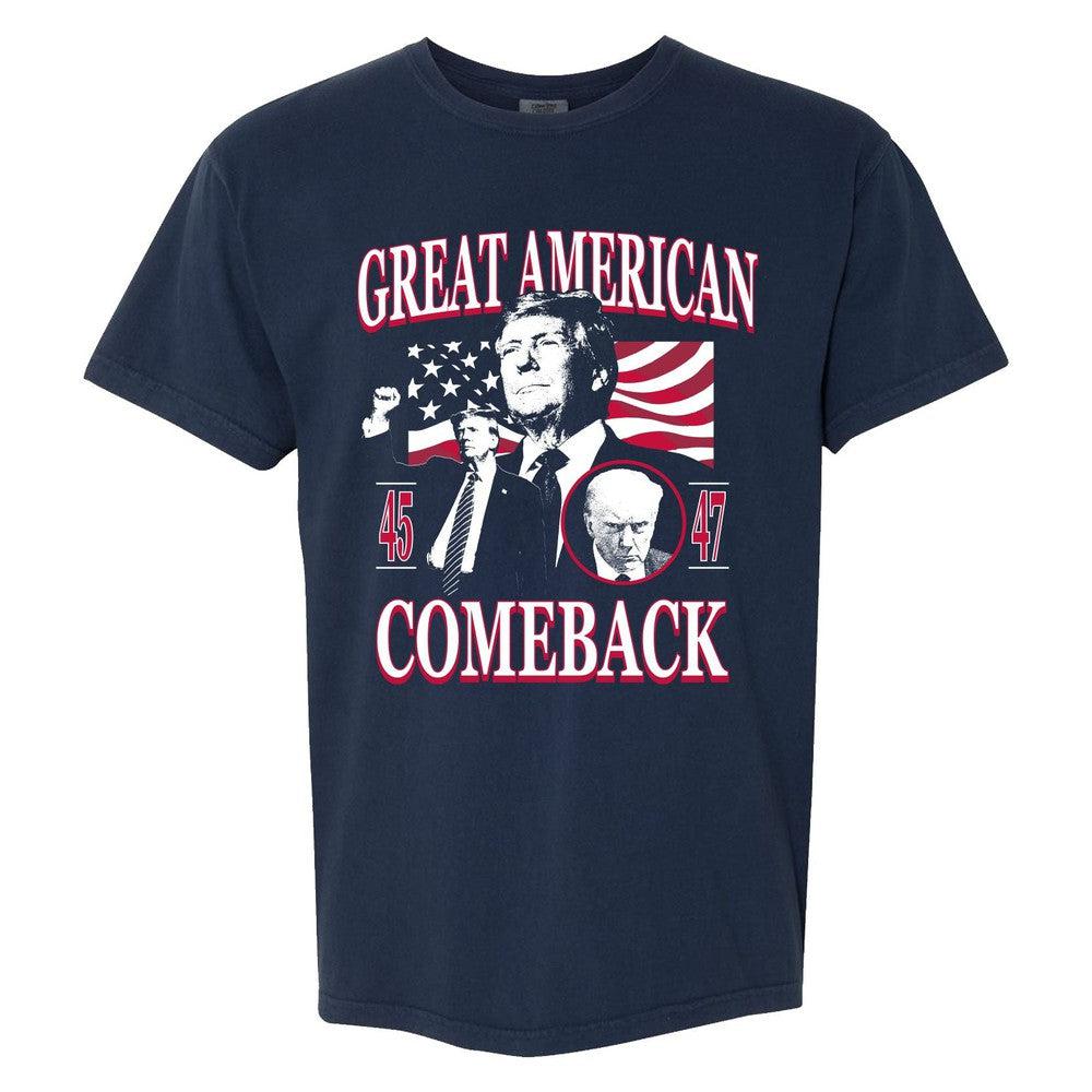 Great American Comeback Tee Hoodie, Sweatshirt | CoreVibeTees.com