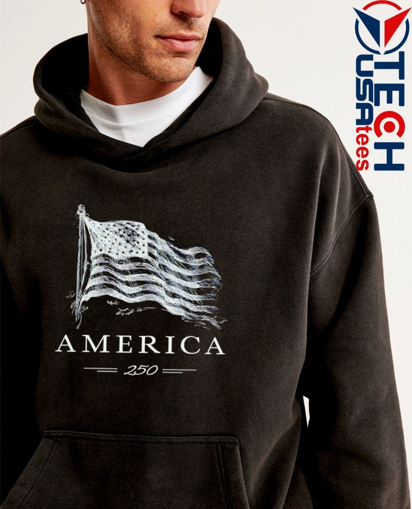 America’s 250th Anniversary vintage flag shirt