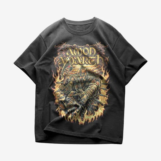 Amon Amarth T-shirt - Metal Music Shirt - Amon Amarth Merch - Unisex Cotton Tee
