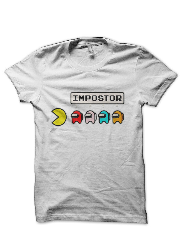 Among Us White T-Shirt Hoodie, Sweatshirt | CoreVibeTees.com