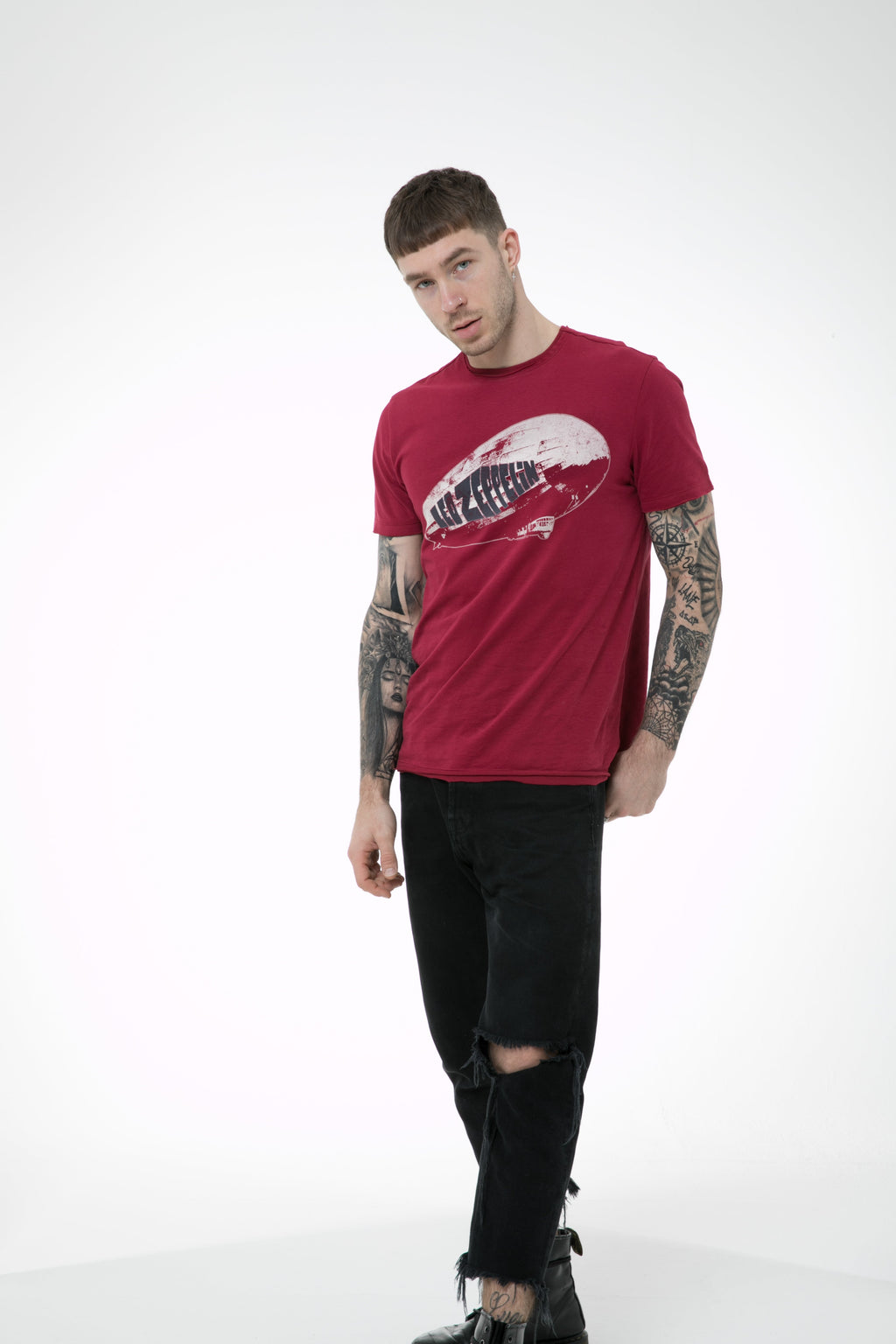 Led Zeppelin T-shirt - Retro Blimp Hoodie, Sweatshirt | CoreVibeTees.com (Image 4)