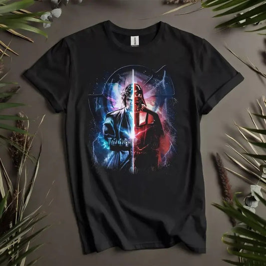 Anakin & Vader T-shirt T-shirt, Men Women Unisex  T-shirt, Cotton For Fans