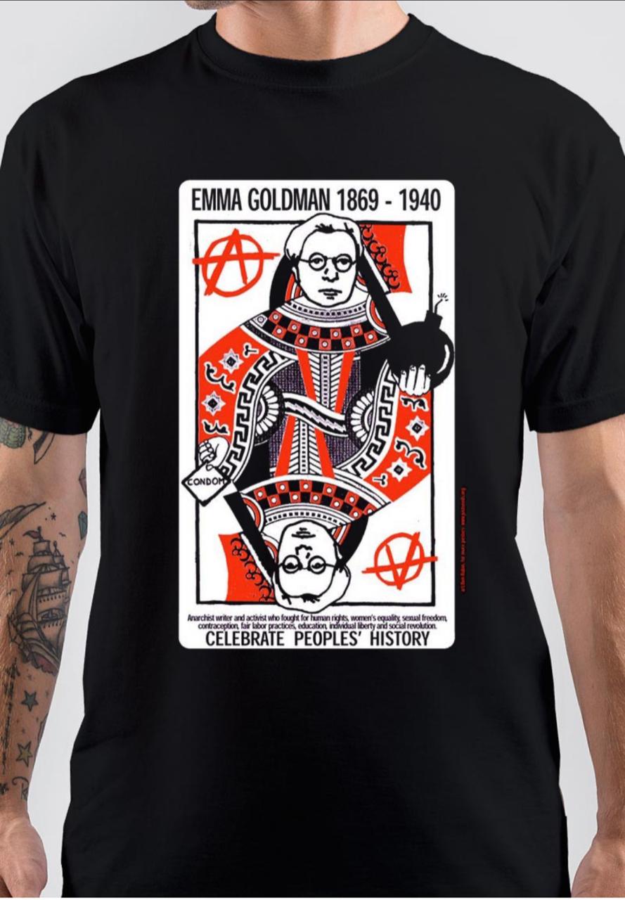 Anarchism Emma Goldman T-Shirt Hoodie, Sweatshirt | CoreVibeTees.com