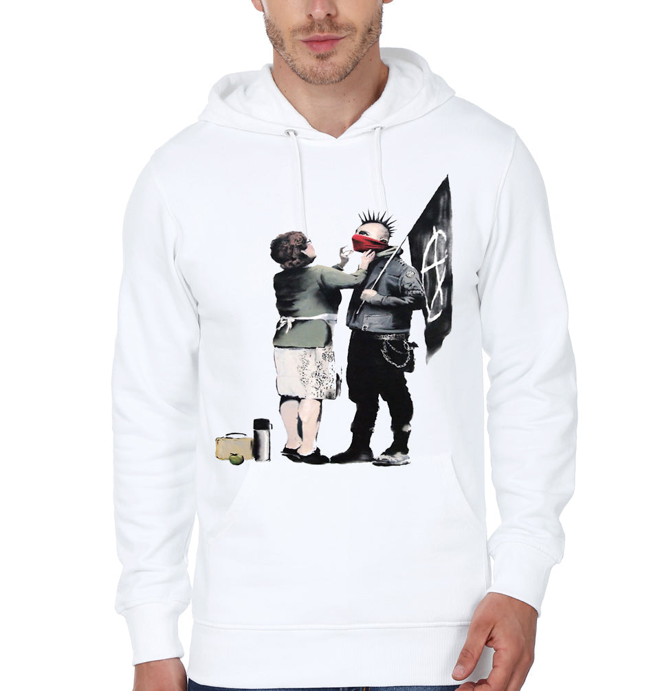 Anarchy White Hoodie Style005 T-Shirts, Sweatshirt | CoreVibeTees.com
