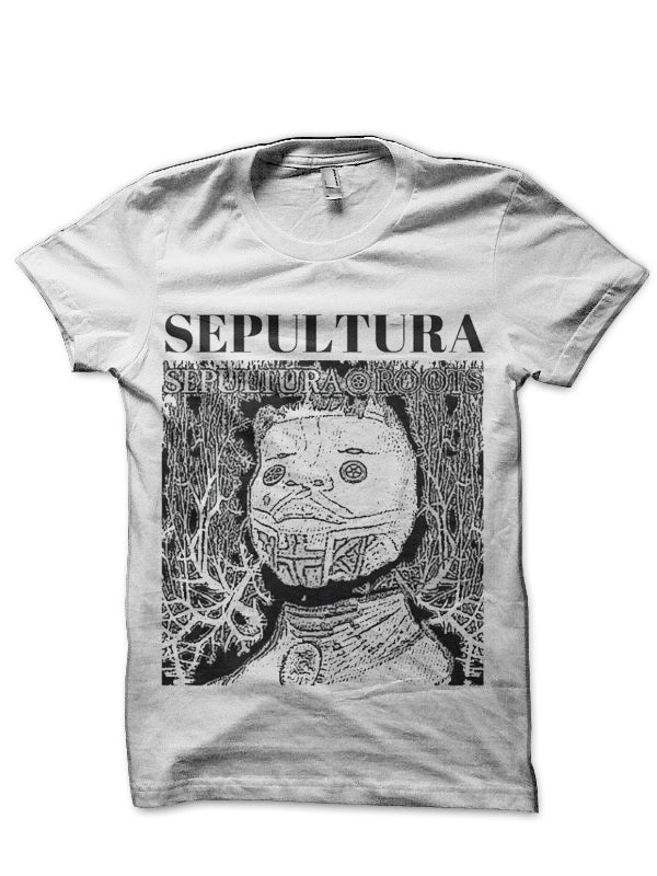 Sepultura White T-Shirt Hoodie, Sweatshirt | CoreVibeTees.com