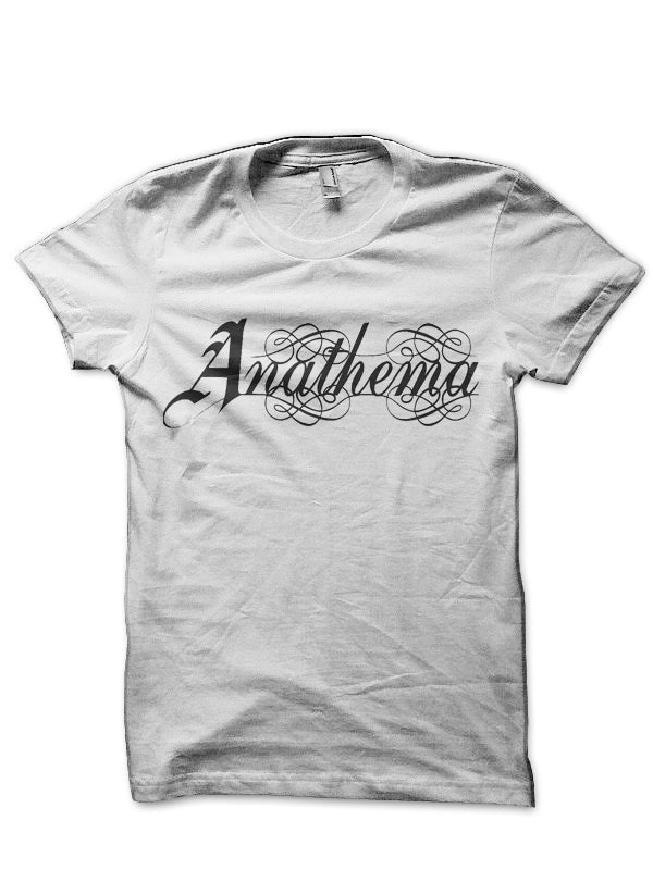 Anathema White T-Shirt Hoodie, Sweatshirt | CoreVibeTees.com
