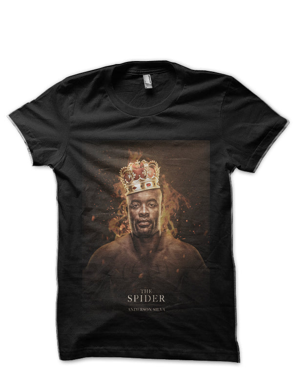 Anderson Silva Black T-Shirt Style002 Hoodie, Sweatshirt | CoreVibeTees.com