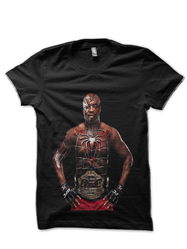 Anderson Silva Black T-Shirt Style001 Hoodie, Sweatshirt | CoreVibeTees.com