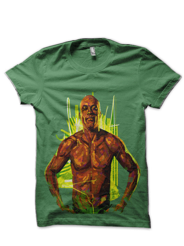 Anderson Silva Green T-Shirt Hoodie, Sweatshirt | CoreVibeTees.com
