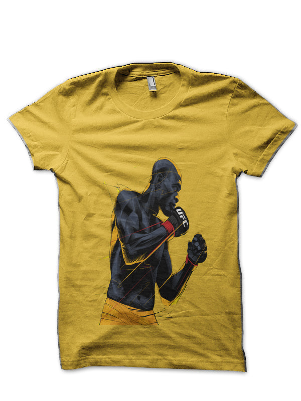Anderson Silva Yellow T-Shirt Hoodie, Sweatshirt | CoreVibeTees.com