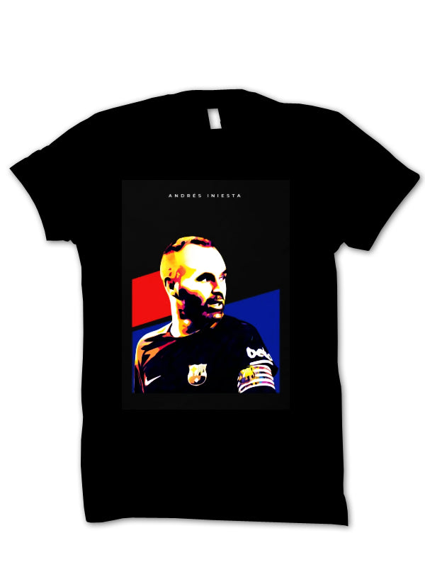 AndrÃ©s Iniesta T-Shirt Style003 Hoodie, Sweatshirt | CoreVibeTees.com