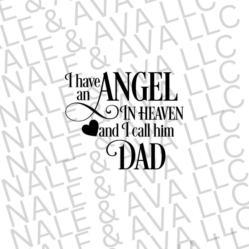 Angel In Heaven Screen Print Transfer