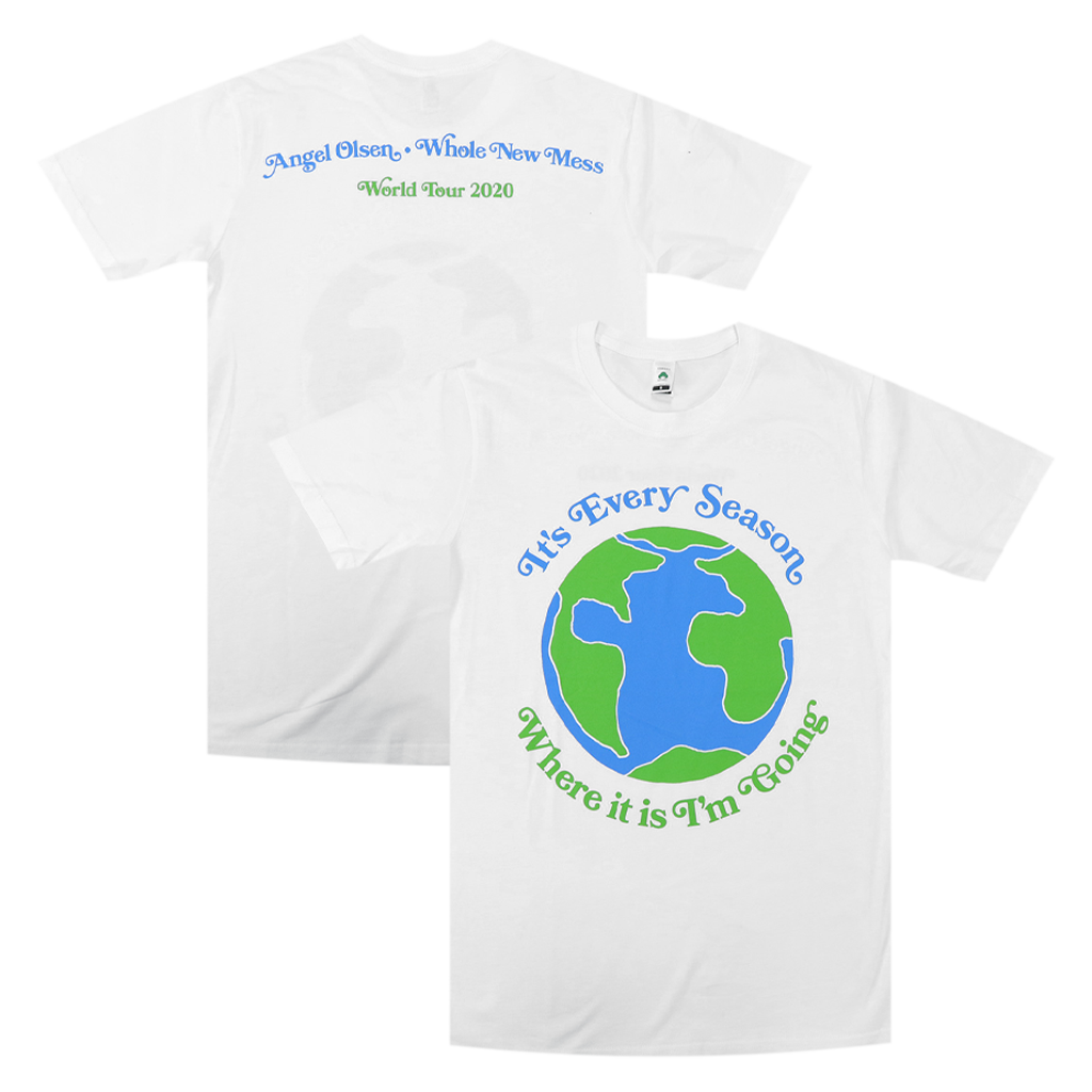 Whole New Mess 2020 Tour White T-Shirt Hoodie, Sweatshirt | CoreVibeTees.com (Image 1)