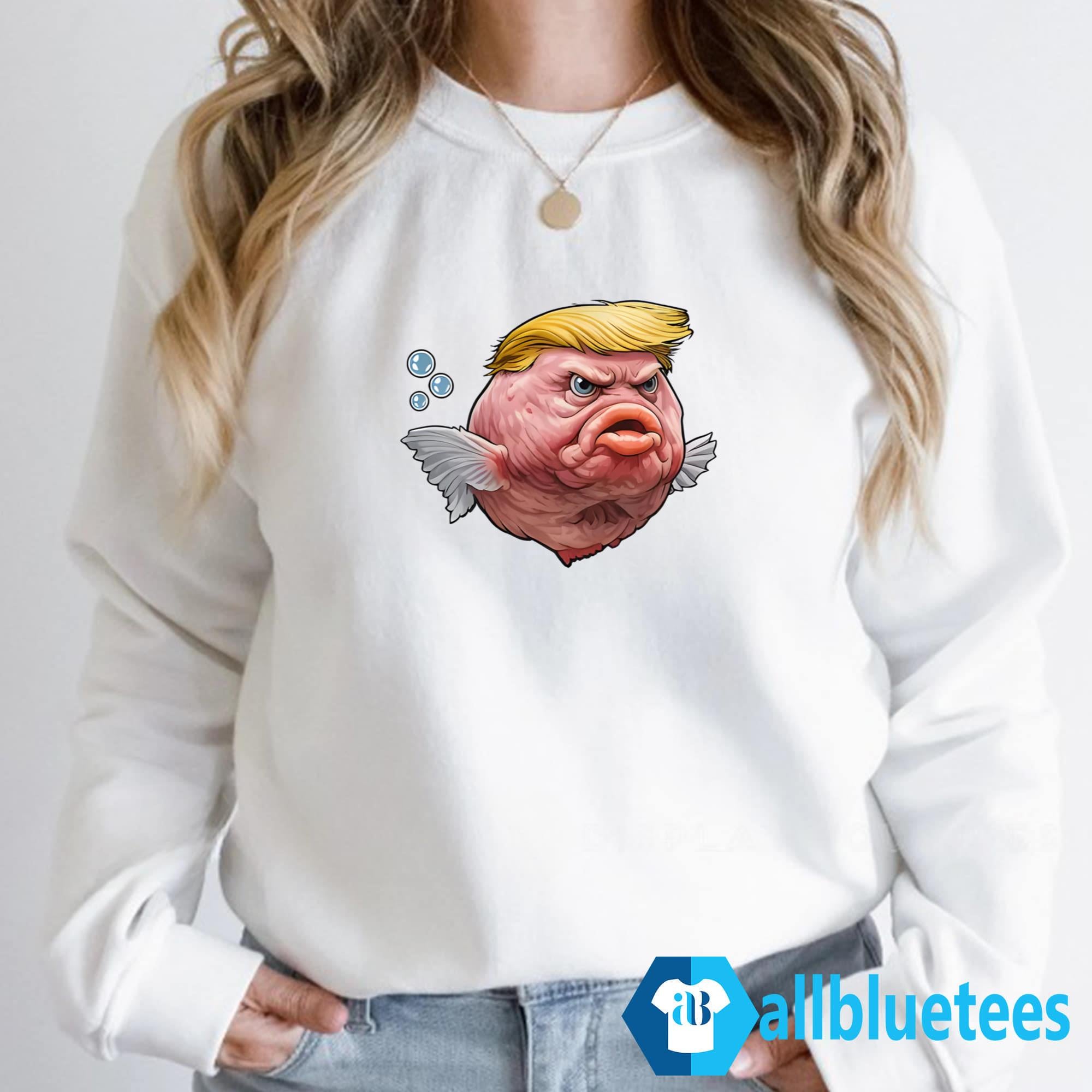 Angry Fish Political Satire Trump Shirt