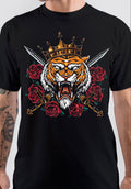 Angry King Tiger T-Shirt Hoodie, Sweatshirt | CoreVibeTees.com