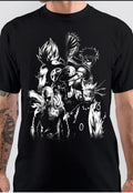Anime Characters Black T-Shirt Hoodie, Sweatshirt | CoreVibeTees.com