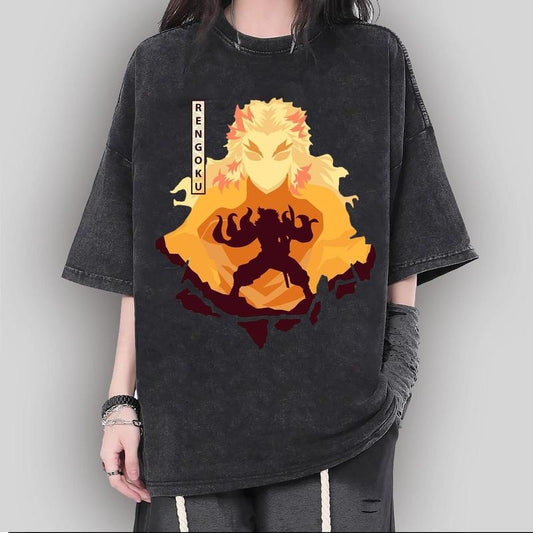 Anime Demon Slayer Vintage Special T-shirt Unisex, Rengoku Kyojuro Shirt, Anime Shirt, Anime Lovers Shirt, Graphic Anime Tee, Manga Shirt, Japanese Anime Tees Sweatshirt, Hoodie, Comfort Colors