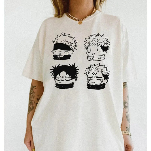 Anime Friends Gojo Sukuna Choso Itadori Shirt, tee, Choso Shirt, Yuji Shirt, Anime Shirt, Gojo Shirt, Anime Fan Gifts Shirt Top Womenswear