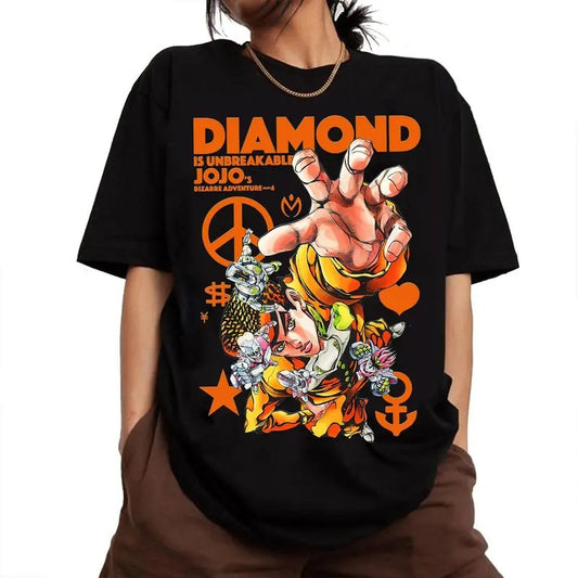 Anime JJ's Bizarre Adventure Shirt, Anime Shirt Unisex Cotton Crewneck Shirt Sweatshirt, Hoodie, Comfort Colors